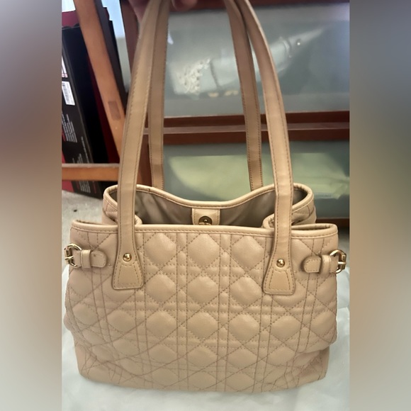 Christian Dior Cannage Panarea 2-way Tote Beige - Picture 2 of 8